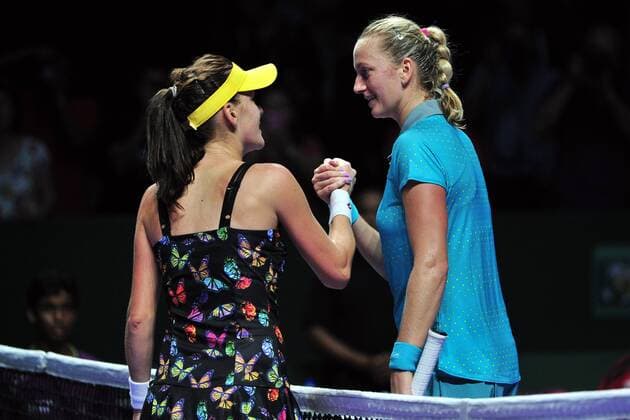 Tennis, WTA in Singapore, Agnieszka Radwanska beats Petra Kvitova