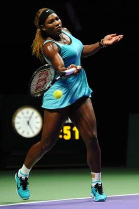 Tennis, WTA, Serena Williams defeats Simona Halep at Singapore finals 2
