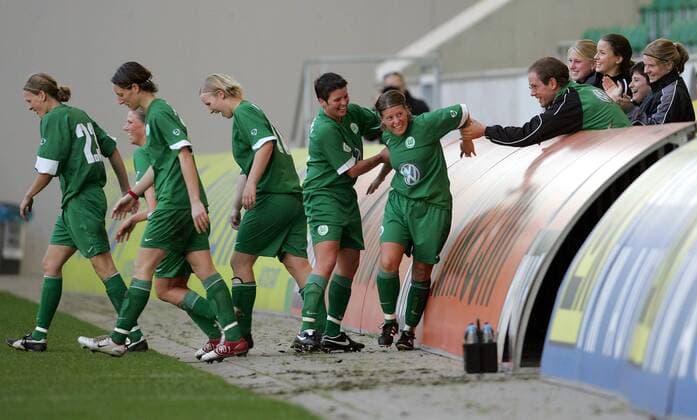 Football, Women, DFB Cup, VfL Wolfsburg - FC Bayern München 2:4