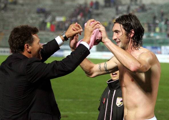Football, Italy, Serie A, US Palermo - Sampdoria Genoa 0:2
