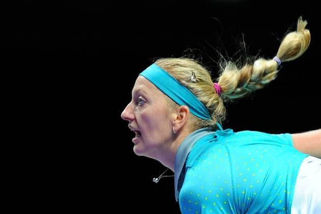 Tennis, WTA in Singapore, Maria Sharapova - Petra Kvitova 2