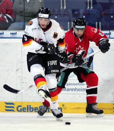 Ice hockey, DeutschlandCup, Germany - Canada 1:4