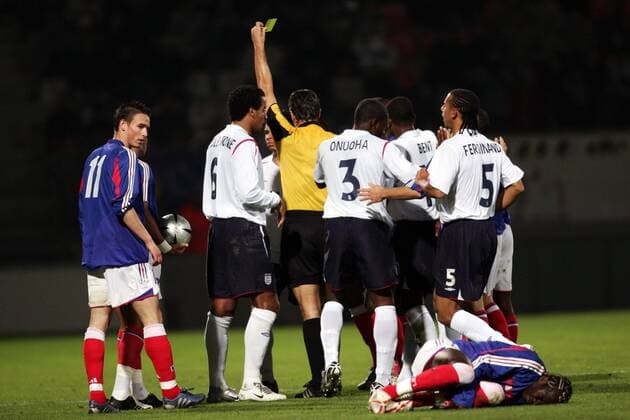 Football, U21 European Championship Qualification, France - England 2:1
