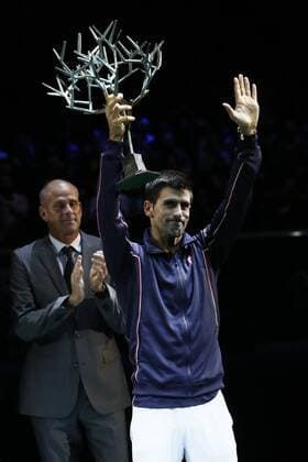 Tennis, ATP Tournament in Paris, Djokovic successfully defends title