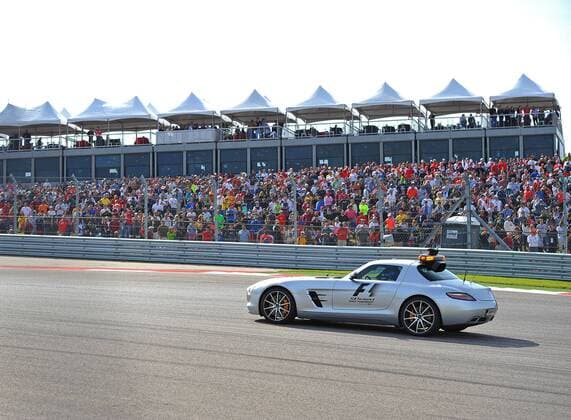 Motorsport, Formula 1, GP in Austin, VIPs before the race