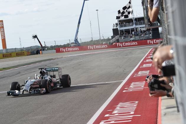 Motorsport, Formula 1, Lewis Hamilton wins GP Austin 2