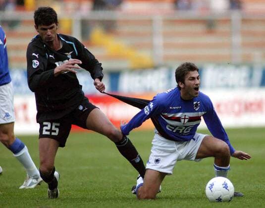 Football, Italy, Serie A, Sampdoria Genoa - Lazio Roma 2:0