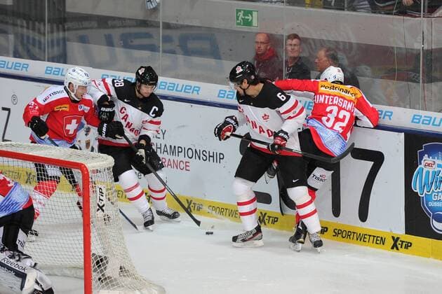 Ice hockey, Germany Cup, Switzerland - Canada