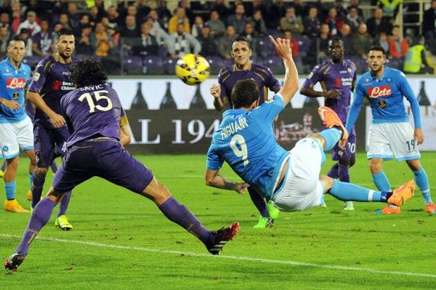 Football, Italy, Serie A, ACF Florence - SSC Napoli