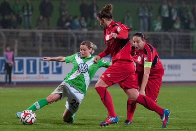 Football, Women, Champions League, VfL Wolfsburg - SV Neulengbach