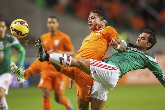 Football, Friendly match, Netherlands - Mexico