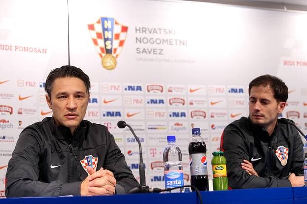 Football, European Championship Qualification, PK National Team Croatia with Coach Niko Kovac