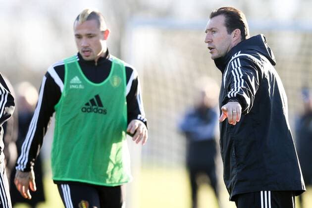 Football, National Team, Training Belgium