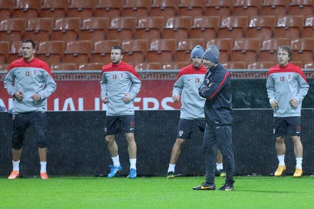 Football, National Team, Training Croatia