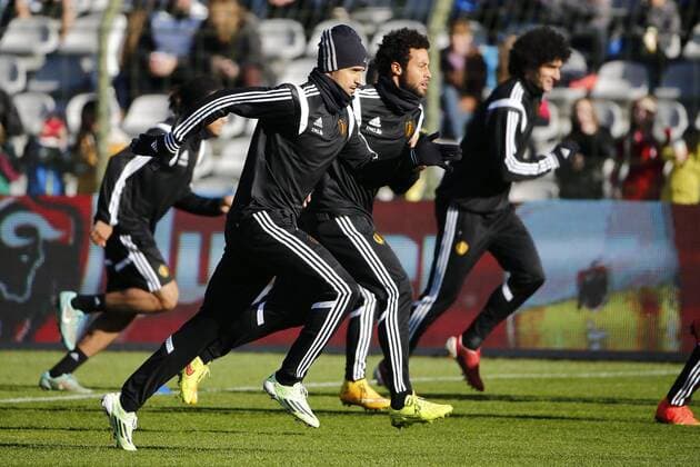 Football, National Team, Training Belgium