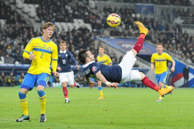 Football, international match, France - Sweden