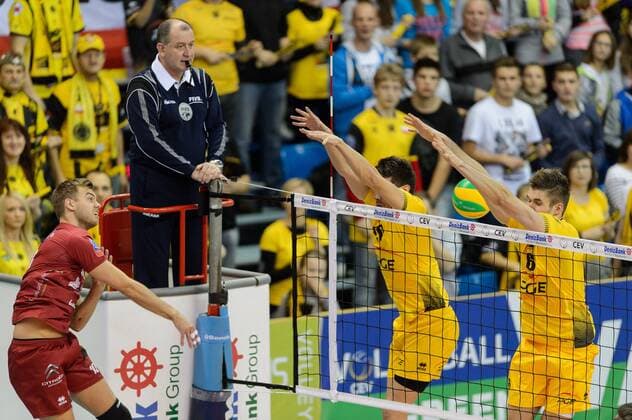 Volleyball, Champions League, Skra Belchatow - Topvolley Precura Antwerp