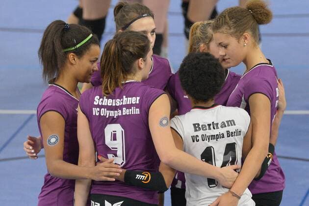 Volleyball, Women, 1. BL, VC Wiesbaden - VCO Berlin