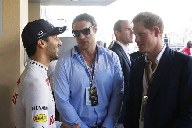 Motorsport, Formula 1, Prince Harry at Abu Dhabi GP