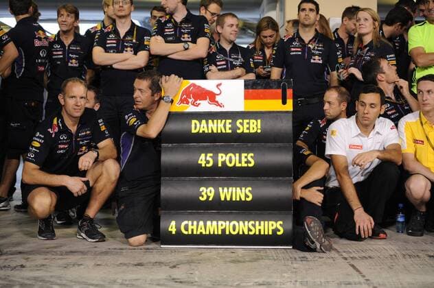 Motorsport, Formula 1, GP Abu Dhabi, Red Bull Racing Team