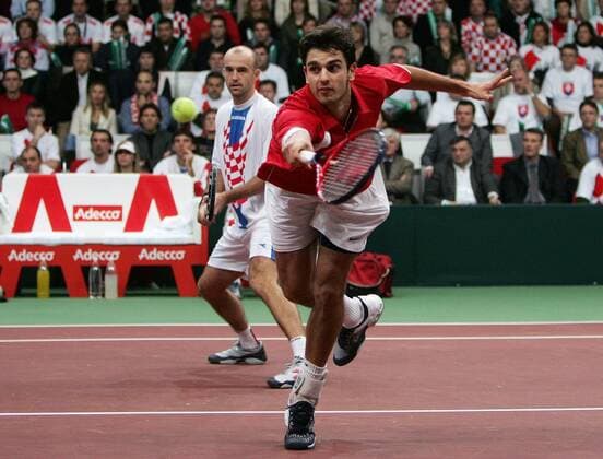 Tennis, Davis Cup Final 2005, Slovakia - Croatia 2:1 after doubles