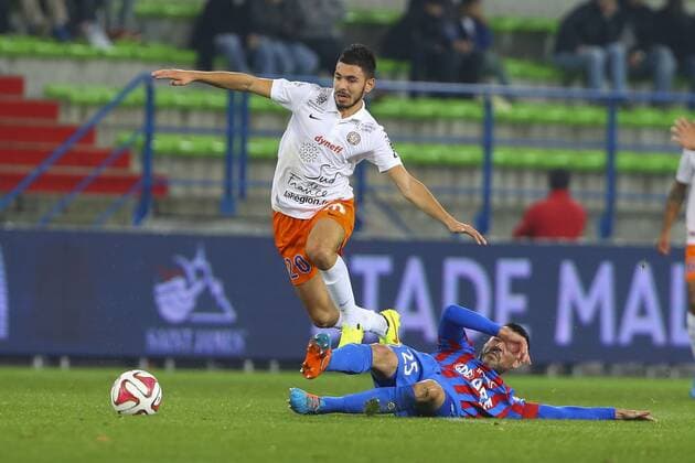 Football, France, Ligue 1, SM Caen - HSC Montpellier