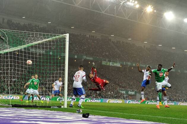 Football, France, AS St Etienne - Olympique Lyon