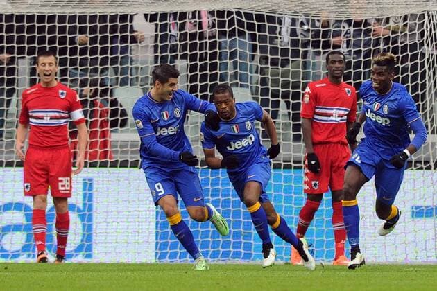 Football, Italy, Juventus Turin - Sampdoria Genoa