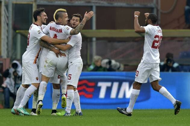 Football, Italy, Serie A, CFC Genoa - AS Roma