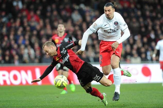 Football, France, Ligue 1, EA Guingamp - Paris St. Germain