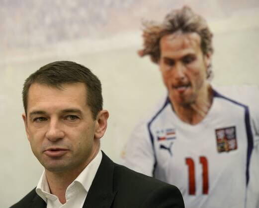 Football, PK with former German and Czech national players from the European Championship Final 96
