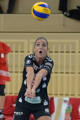 Volleyball, 1.BL, Women, VC Wiesbaden - Dresdner SC
