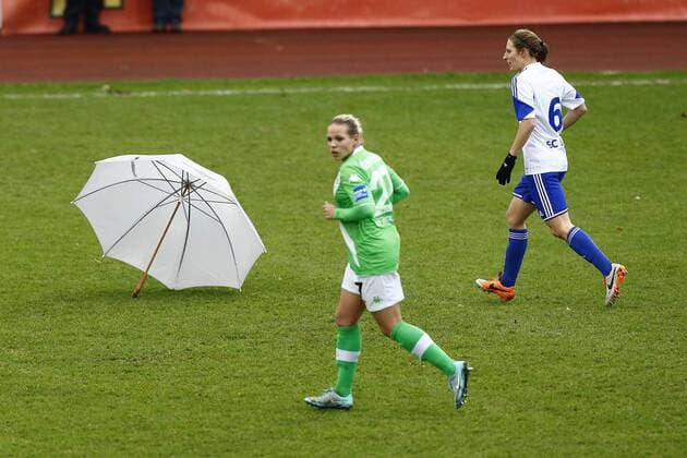Football, Women, DFB Cup, VfL Wolfsburg - SC Sand