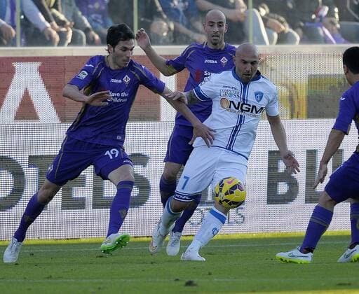 Football, Italy, Serie A, AC Florence - FC Empoli