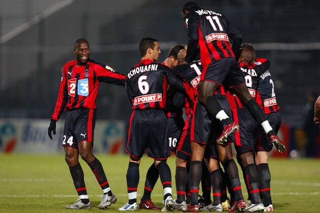 Football, France, Coupe de la Ligue, OGC Nice - CS Sedan 2-0