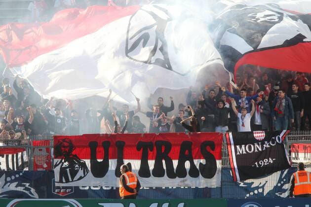 Football, France, Coupe de France, Olympique Nimes AS Monaco FC