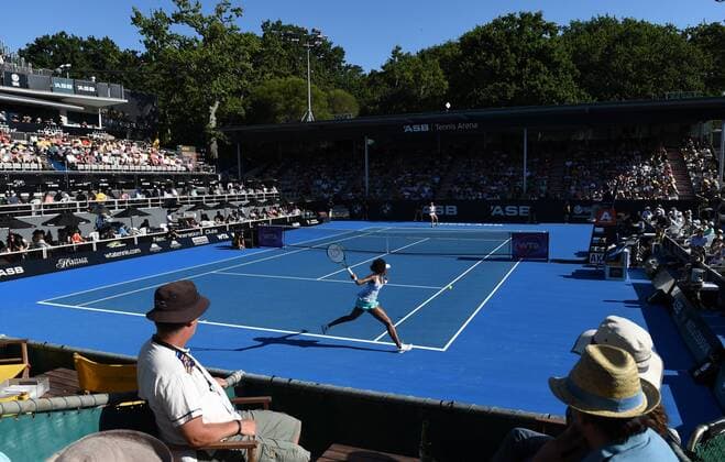 Tennis, WTA in Auckland, Jana Cepelova - Venus Williams