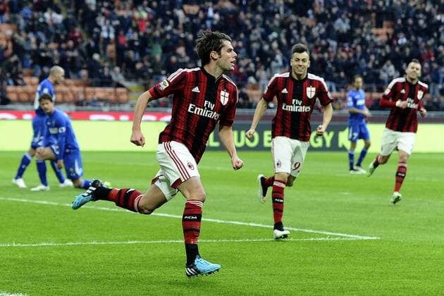 Football, Italy, Serie A, AC Milan - Sassuolo Calcio