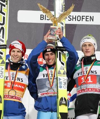 Nordic Skiing, Four Hills Tournament in Bischofshofen, Men's Ski Jumping, Award Ceremony