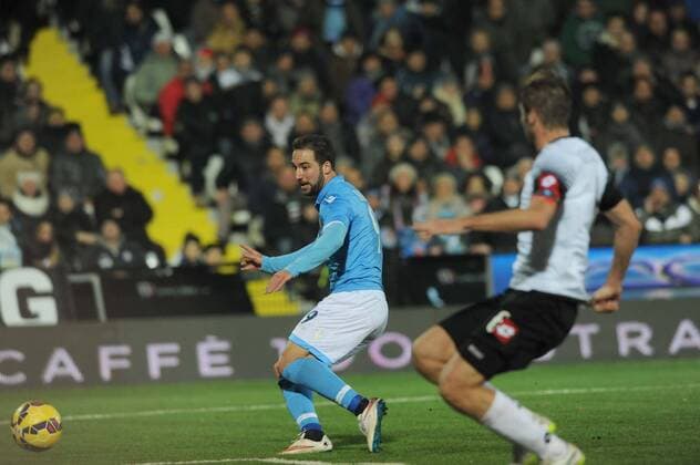 Football, Italy, Serie A, AC Cesena - SSC Napoli