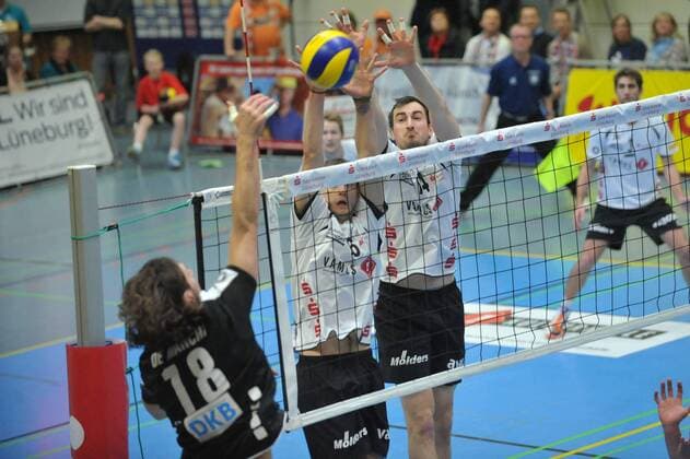 Volleyball, 1. BL, SVG Lüneburg - Berlin Recycling Volleys