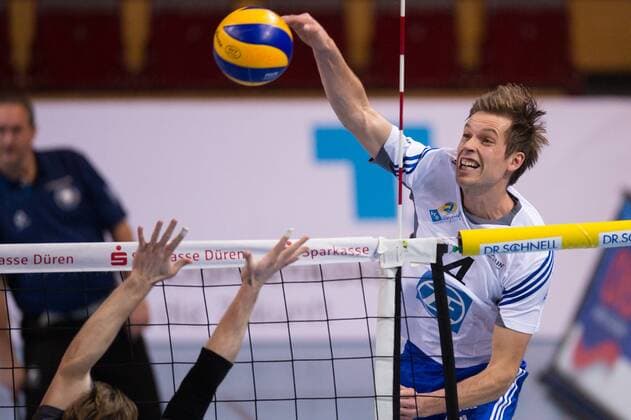 Volleyball, BL, SWD powervolleys Düren - VfB Friedrichshafen