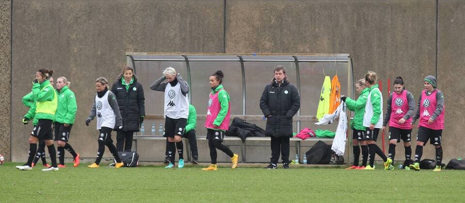 Football, Women, 1. BL, Training kick-off VfL Wolfsburg