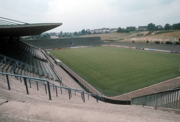 Football, stadium history Borussia Neunkirchen