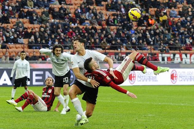 Football, Italy, Serie A, AC Milan - Atalanta Bergamo
