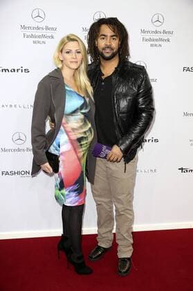 Football, Patrick Owomoyela at Berlin Fashion Week