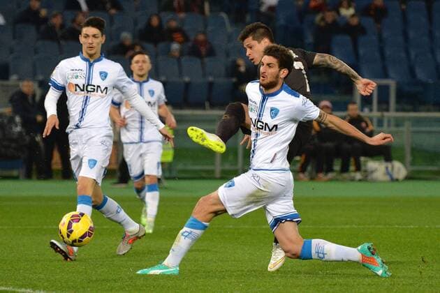 Football, Italy, Coppa Italia, AS Roma - Empoli FC