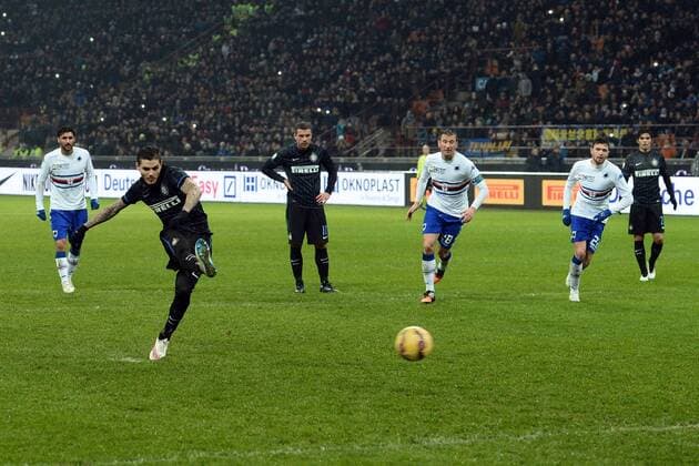 Football, Italy, Coppa Italia, Inter Milan - Sampdoria Genoa