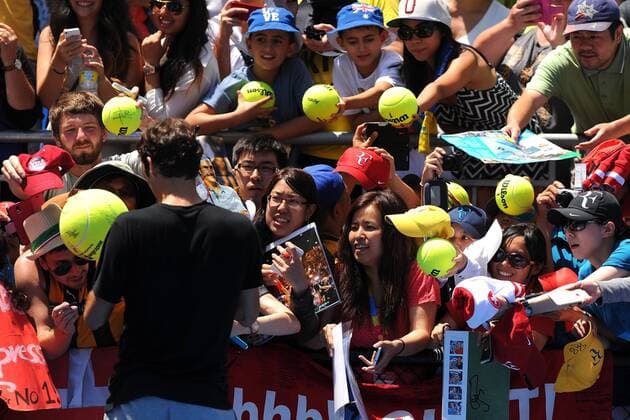 Tennis, Australian Open, Training
