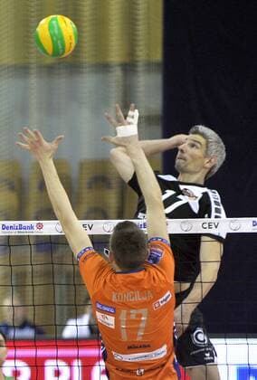 Volleyball, Champions League, ACH Volley Ljubljana - Berlin Recycling Volleys